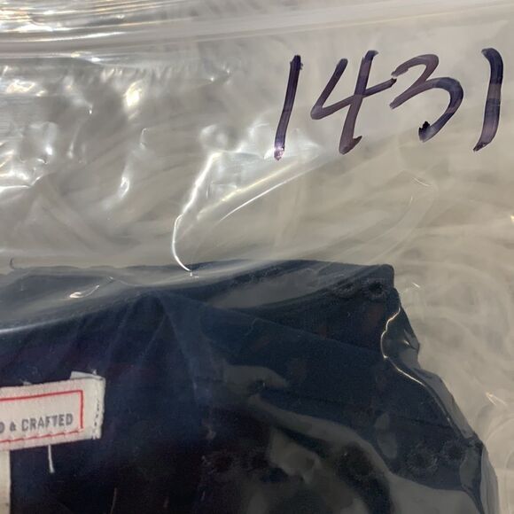 🟢3 items for $20—-GAP eyelet dress shift short sleeve zip back pockets lined - Picture 9 of 10